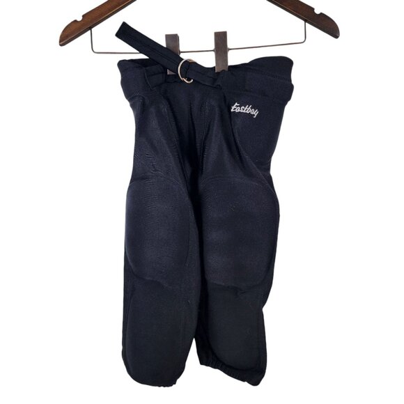 Eastbay Youth Medium Black Football Pants With Belt & Padding - Picture 4 of 4